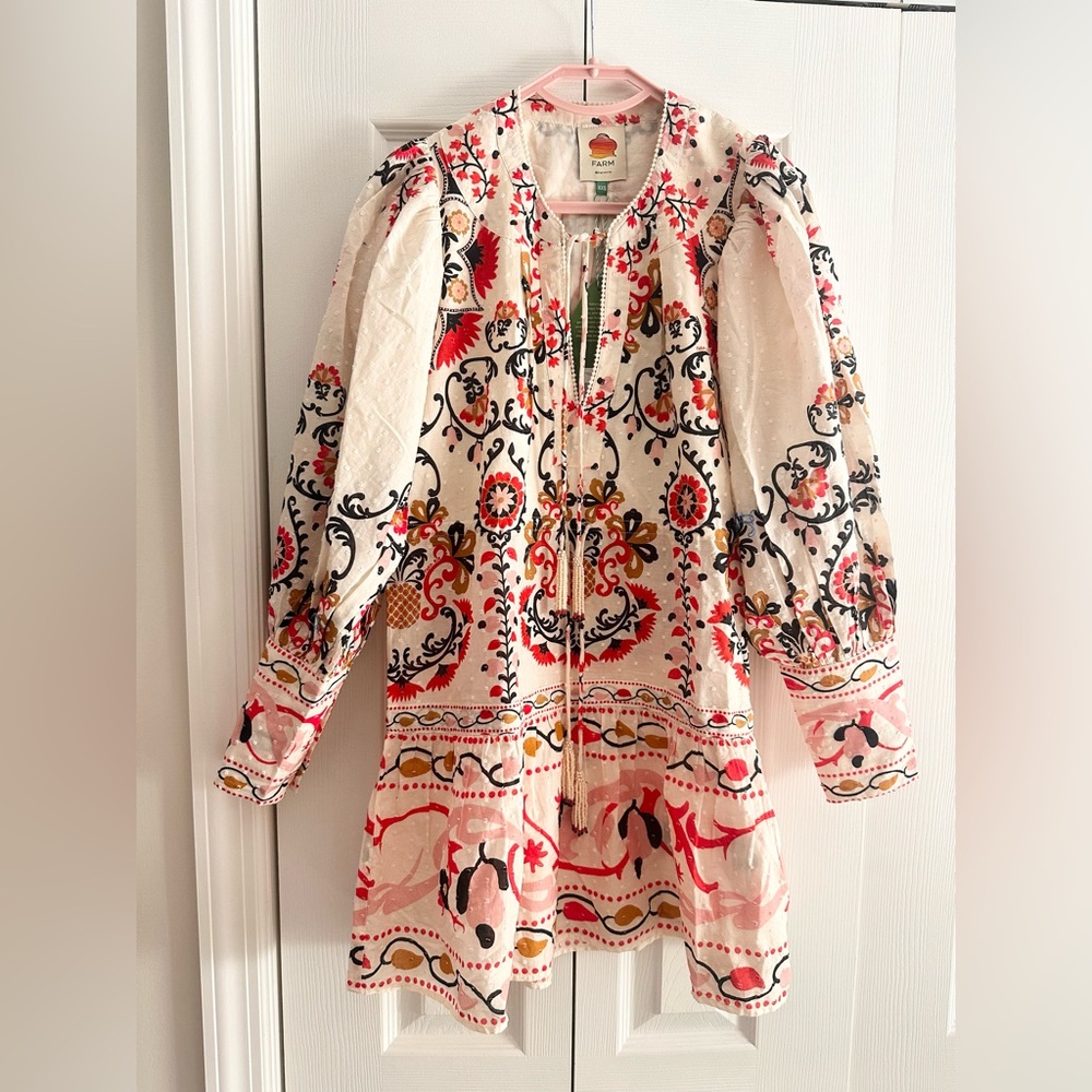 Farm Rio Mandala mini dress